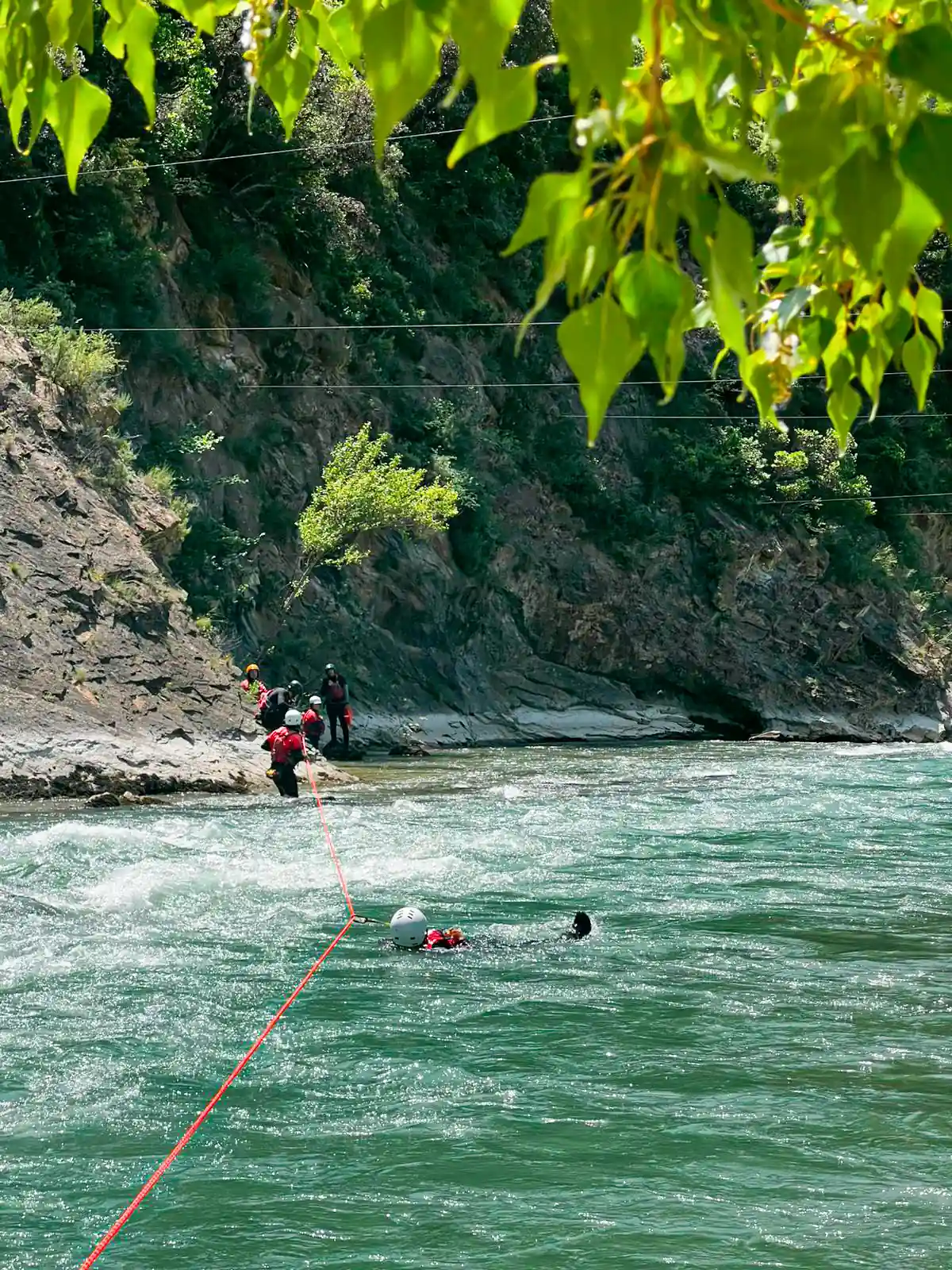 Curso rescue 3 europe para guias de rafitng celebrado en RIVER GURU